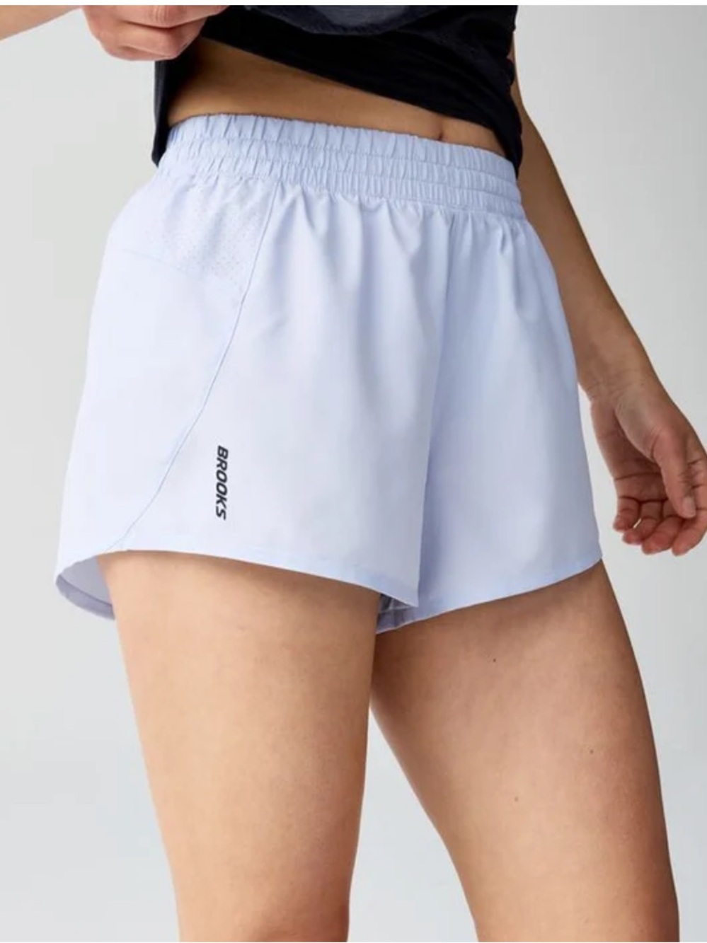Brooks Women's Dash Shorts - Light Blue